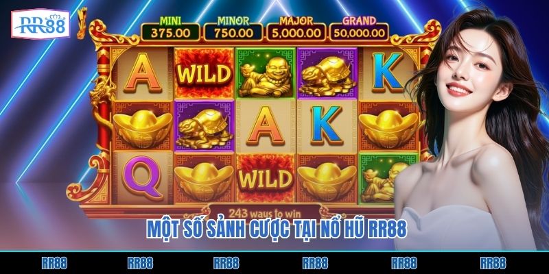 Một số sảnh cược tại nổ hũ RR88